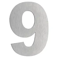 FIXSER - Número 9 Metálico Negro