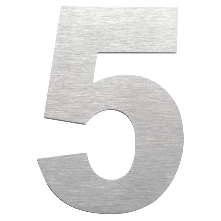 Número 5 Acero Inoxidable
