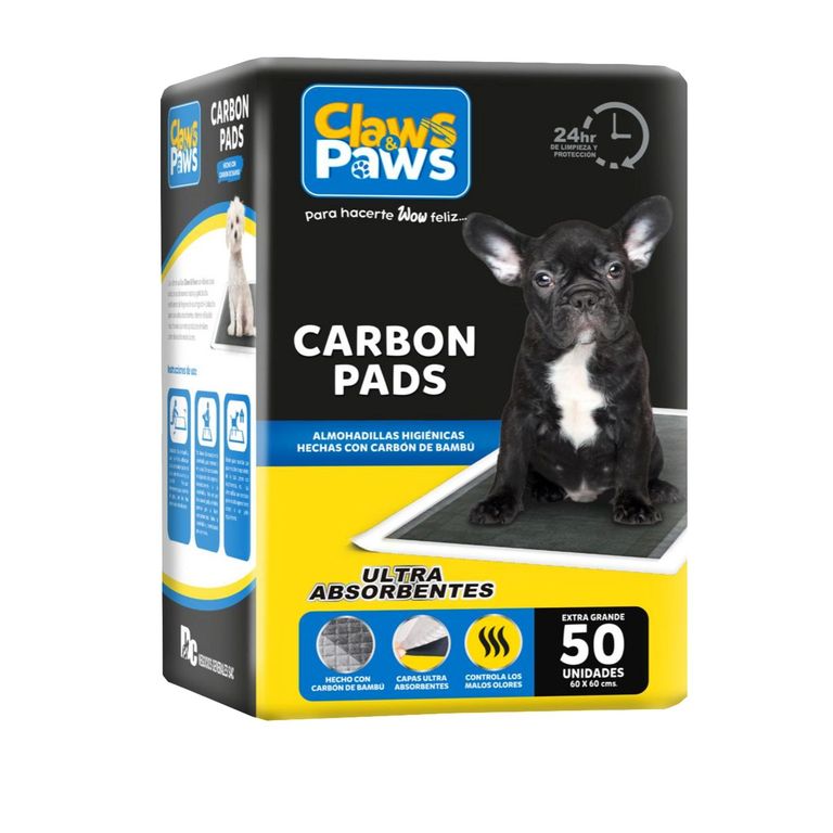 Almohadillas para Perros x 50 unidades Carbón