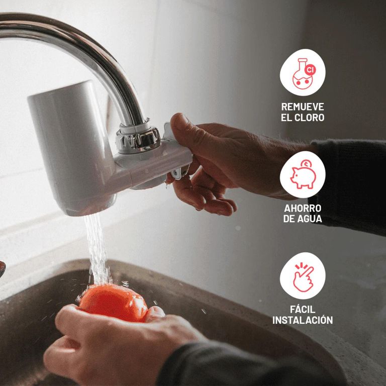 Ultra Purificador Grifo Dispensador Agua Bebible Blanco