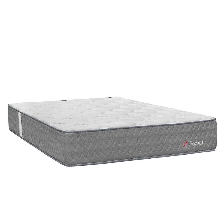 Colchón Pocket Forli 2 Plazas + 2 Almohadas + Protector