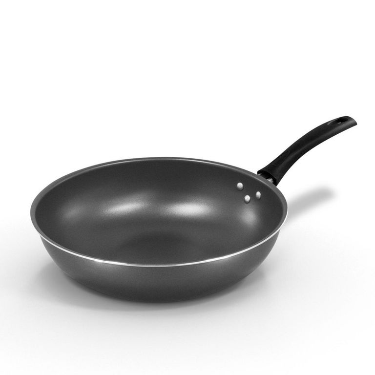Sarten Antiadherente Wok N°28 Gris