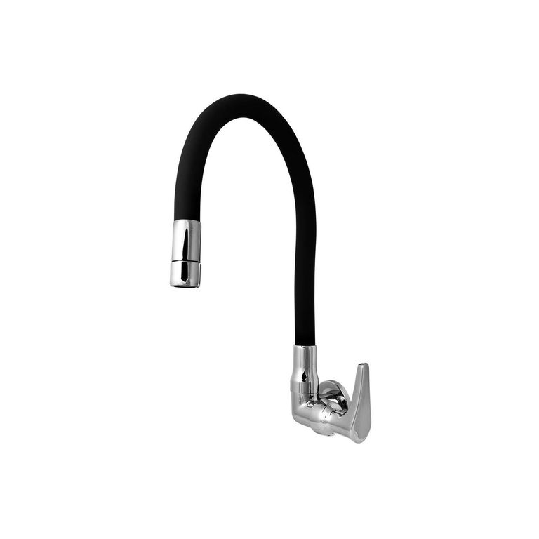 Llave para Lavadero Flex Negro Portofino