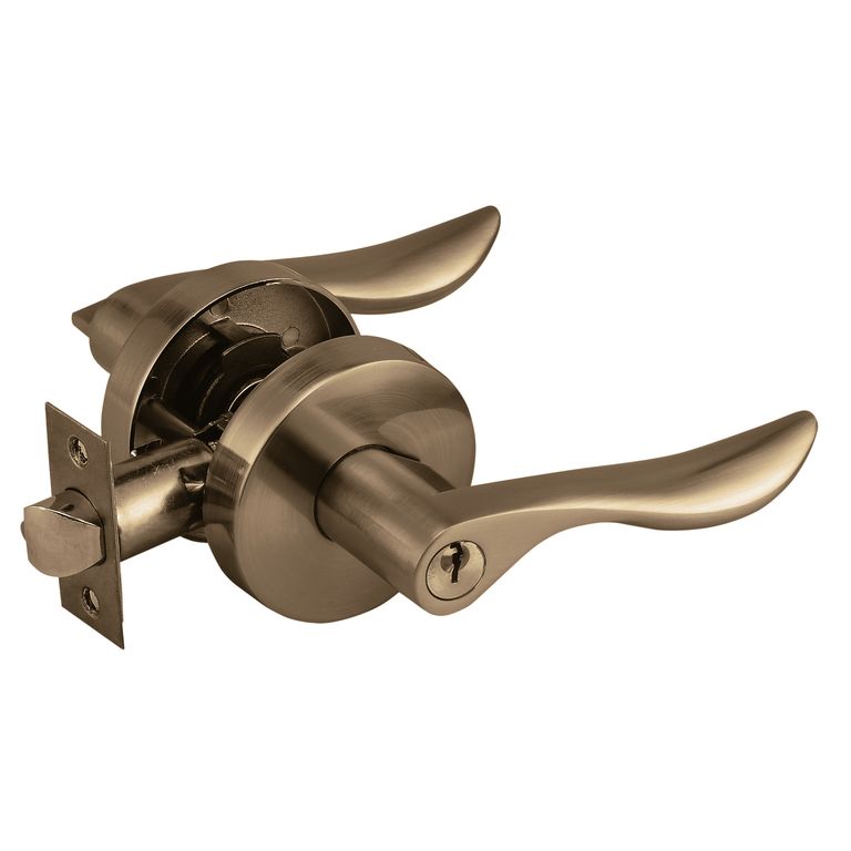 Cerradura de Manija Dormitorio Rhonda Bronce Antiguo