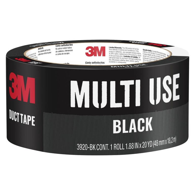Cinta Adhesiva Duct Tape 3M Negro 1.88 in. x 20 yd.