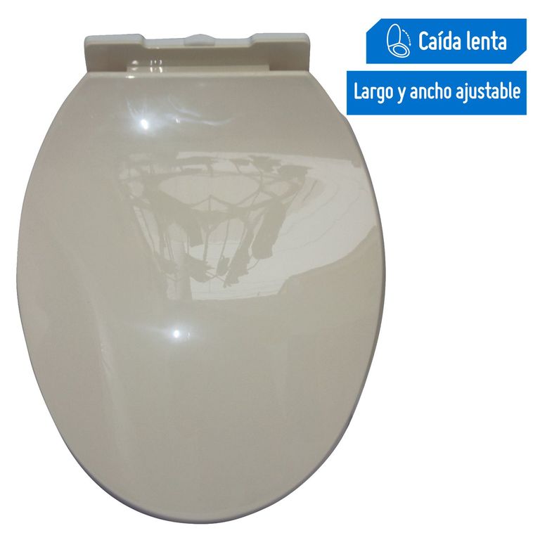 Asiento Tapa Inodoro Redondo Bone