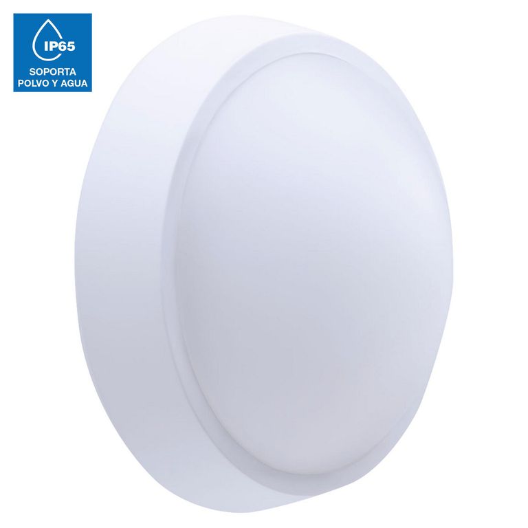 Plafón Exterior LED IP65 20W Luz Cálida