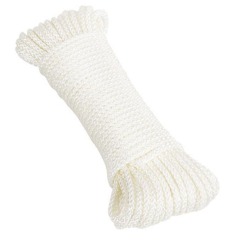 Driza Nylon Blanco 4 mm. x 20 m.