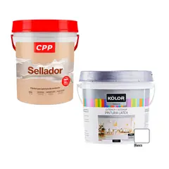 undefined - Sellador Cpp Blanco 4gl + Pintura Kolor Premiummate Blanco 4GL