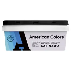 AMERICAN COLORS - Base American Satina Lleno 1gl