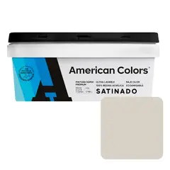 undefined - Pintura American Satinado Blanco Humo 1GL