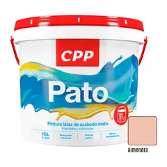 CPP - Pintura Látex Mate Pato Almendra 1GL