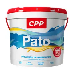 GENERICO - Pintura Látex Mate Pato Almendra 1GL