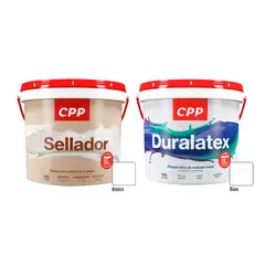 undefined - Base Duralatex Base Pastel 1gl + Sellador Cpp para Muros Blanco 1 GL