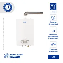 Sole - Terma a Gas GN Sole Tiro Forzado 10 LT con Accesorios