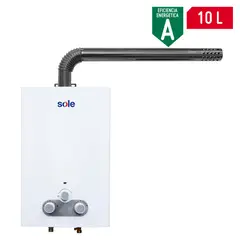 SOLE - Calentador Instantáneo Tiro Forzado Gn 10L C/Acc
