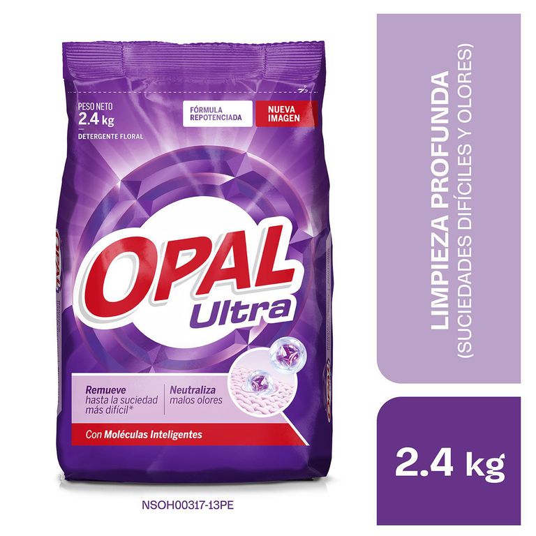 Detergente En Polvo Ultra 2.4Kg Opal