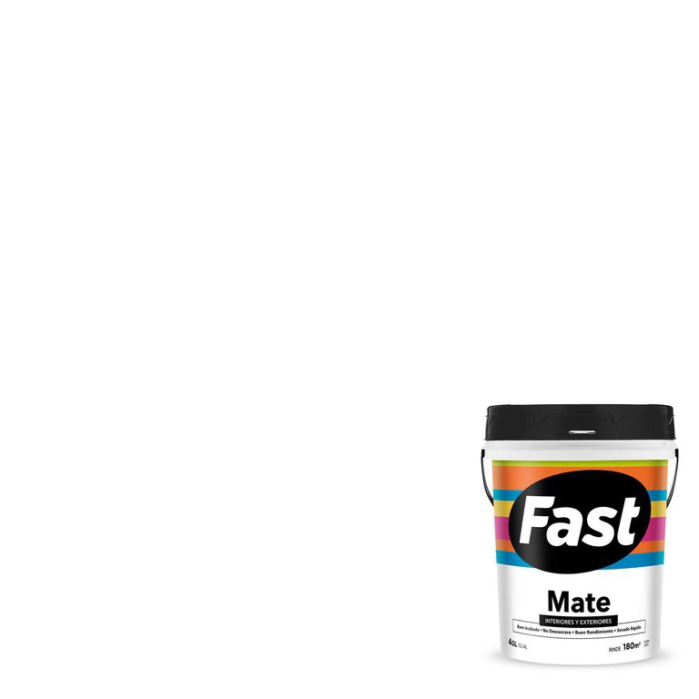 Pintura Látex Mate Blanco 4GL
