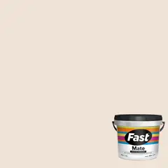 FAST - Pinturas Látex Mate Blanco Humo 1GL
