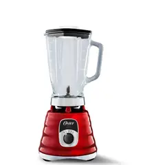 OSTER - Licuadora 1.25L 700W 3 Velocidades BLST4655053 Rojo