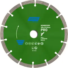 NORTON - Disco de Corte Segmentado para cerámica 180 x 22.23mm
