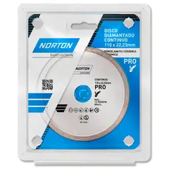 NORTON - Disco de Corte Diamantado Continuo para cerámica, concreto 4-1/2"