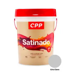 CPP - Pintura Látex Satinado Gris Claro 4GL