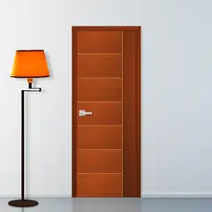 ARES - Puerta Interior Euro 65x207cm Cedro