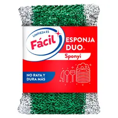 GENERICO - Esponja Facil Multicolor