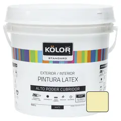 KOLOR - Pintura Latex Standar Alabastro 1GL