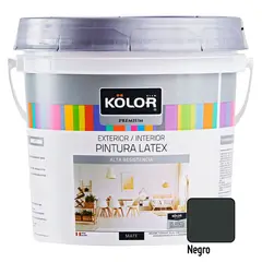 KOLOR - Pintura Premium Mate Negro 1GL