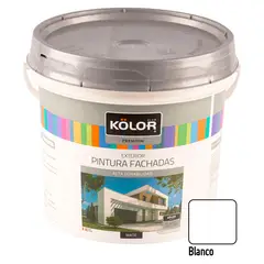 KOLOR - Pintura Premium Fachada Blanco 1GL