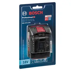 BOSCH - Batería Li-ion Max GBA 18V 2.0Ah Poliamida y Elastómero