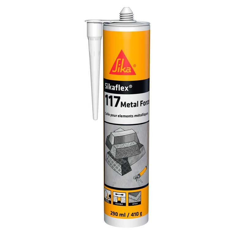 Adhesivo Para Pegado de Metales Sikaflex 117 Metal Force 290ml