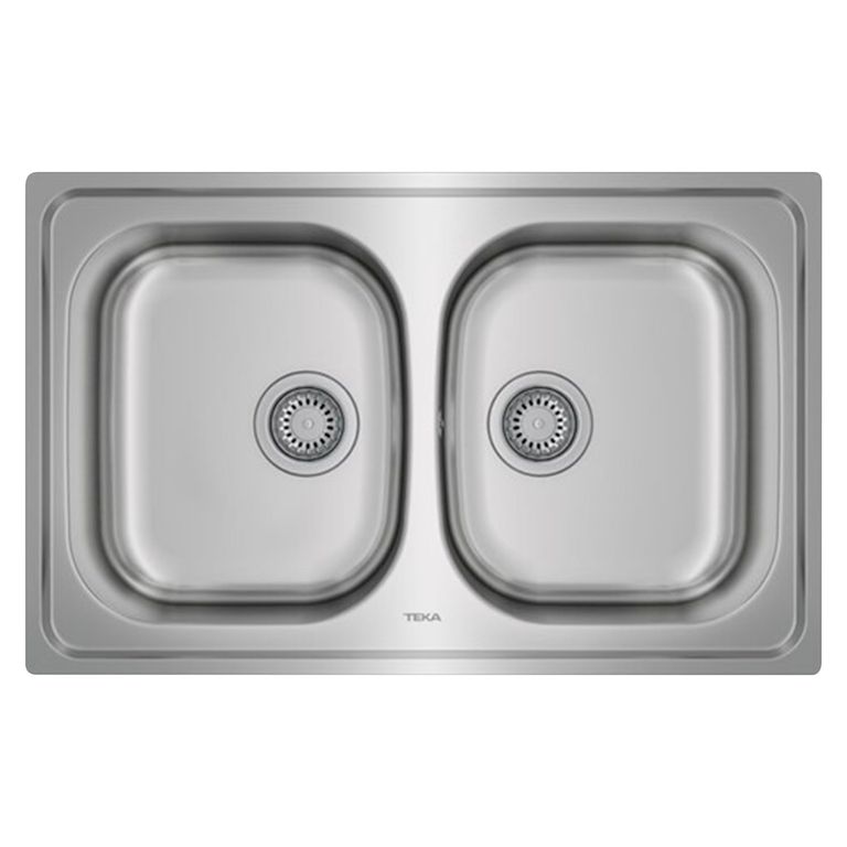 Lavadero de Cocina Acero Inoxidable 2 Pozas Universe 79x50cm