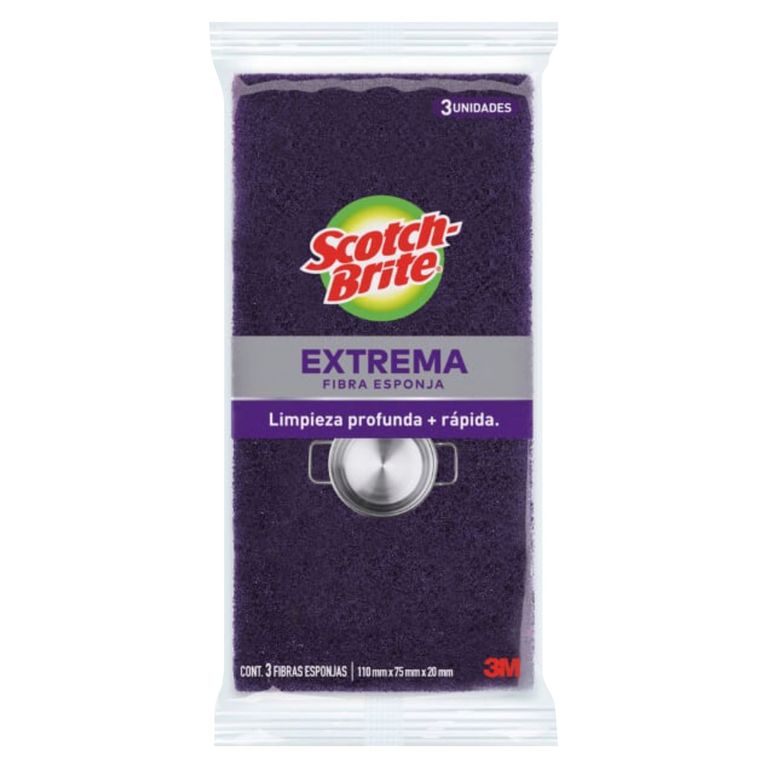 Esponja Scotch Brite Pack X3