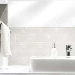 KANTU - Brick Triada Gris Pack x3 Unidades 15x7.5cm para pared