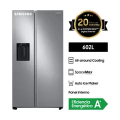 SAMSUNG - Refrigeradora Side by Side 2 Puertas 602 Litros RS60T5200S9/PE