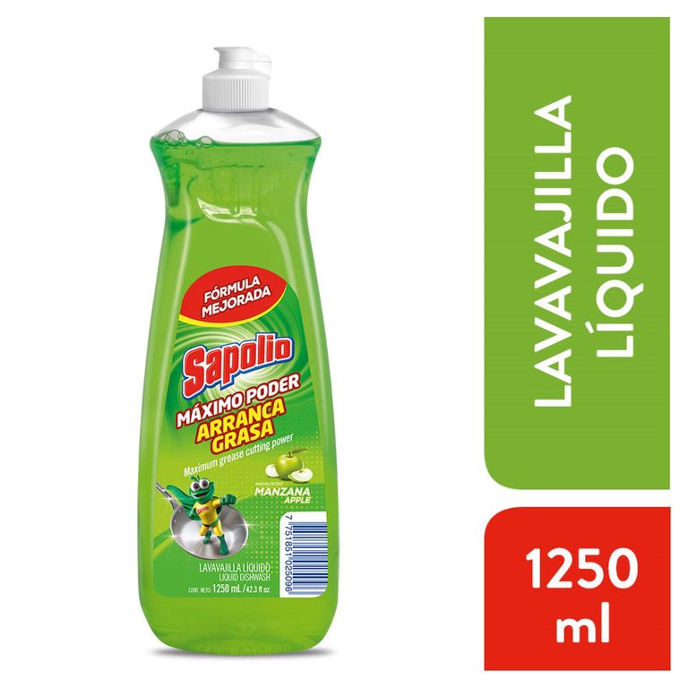 Lavavajillas Sapolio 1.25 Litros