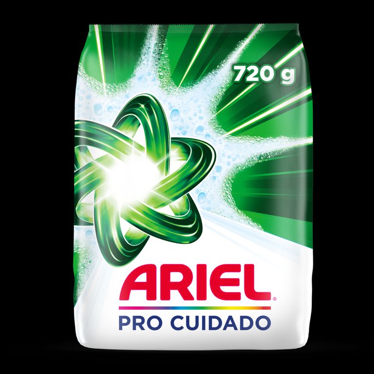 Detergente En Polvo Ariel Pro Cuidado 720 Gr.