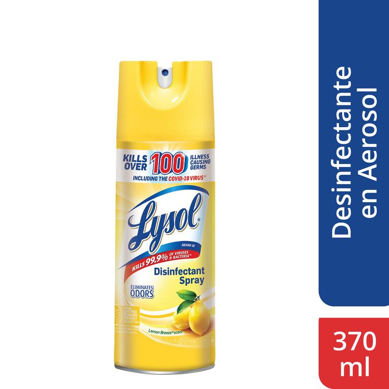 Ambientador Lysol En Spray Brisa De Mañana 360Ml