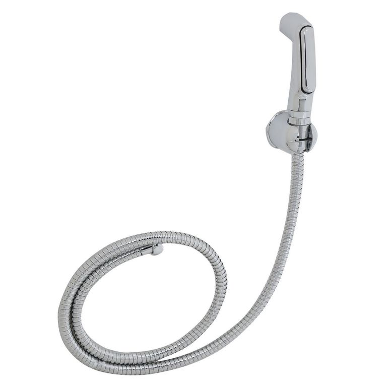 Ducha Bidet Asia Cromada con soporte