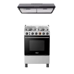 KLIMATIC - Combo Lindau + Campana Negra 60cm CK601NE