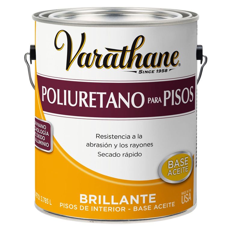 Poliuretano para Pisos Aceite Brillante