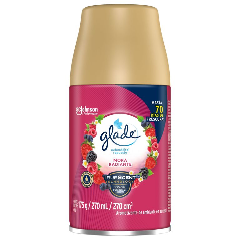 Repuesto Ambientador automático Glade Mora Radiante 270 ml