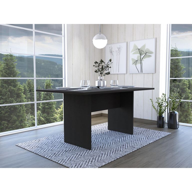 Mesa de Comedor Melamina Beijing Wengue