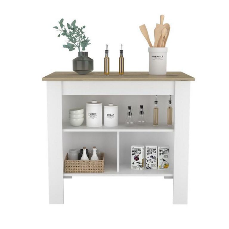 Isla de Cocina Amplia Cala 90.0x103.0x70.0cm