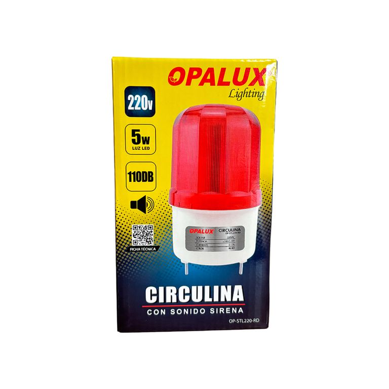 Circulina LED con Sirena Opalux