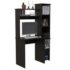 TUHOME - Escritorio Negro Melamina Office 6