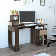 TUHOME - Escritorio Recto Office 1 Cajón Habano / Miel